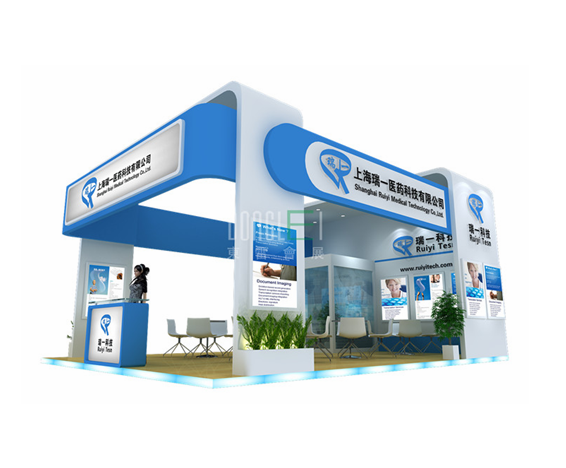 江苏海门瑞一医药展台设计搭建