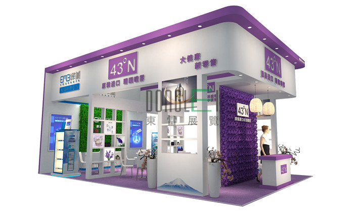 樱花上海展台设计搭建