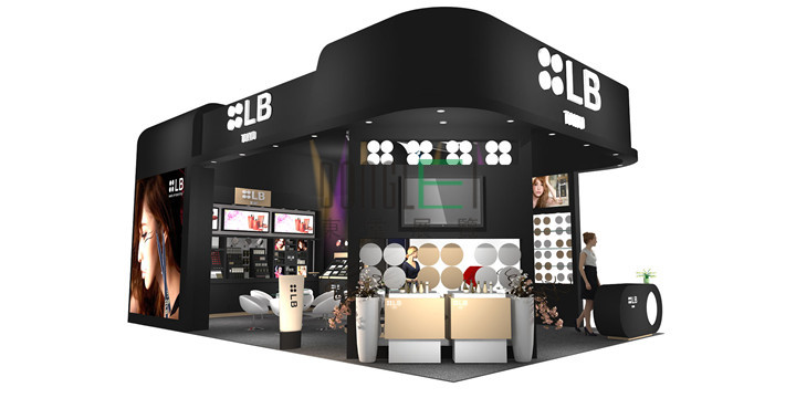 艾瑞碧（上海）化妆品有限公司展台设计搭建简介