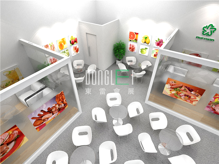 瑞元香料展台设计搭建