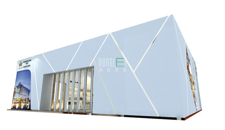 荣冠玻璃展台设计搭建