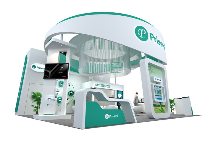 芯导电子展台设计搭建简介