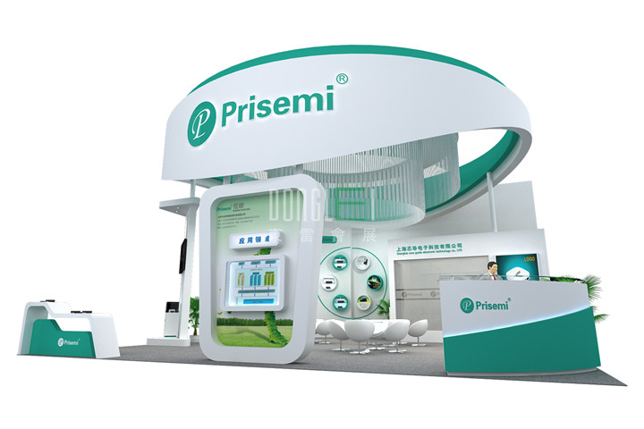 芯导电子展台设计搭建简介