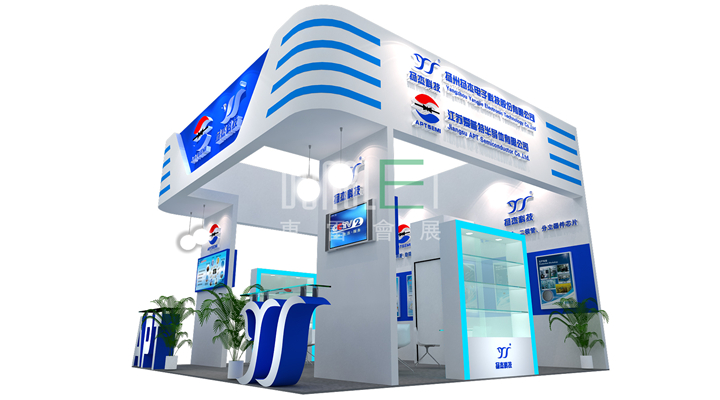 扬杰电子展台设计搭建