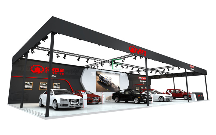 利用老旧元素设计展台