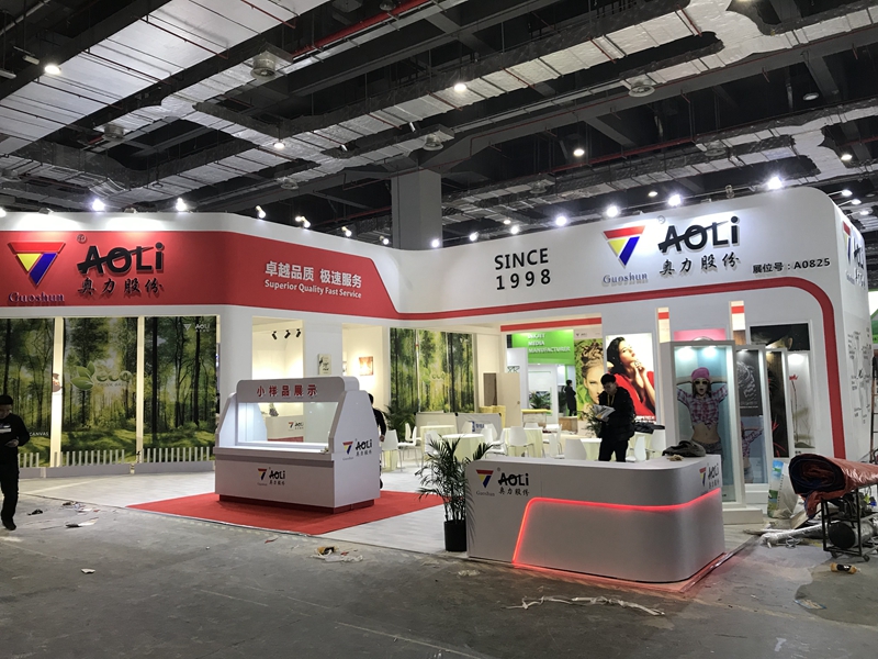 奥力股份展台设计