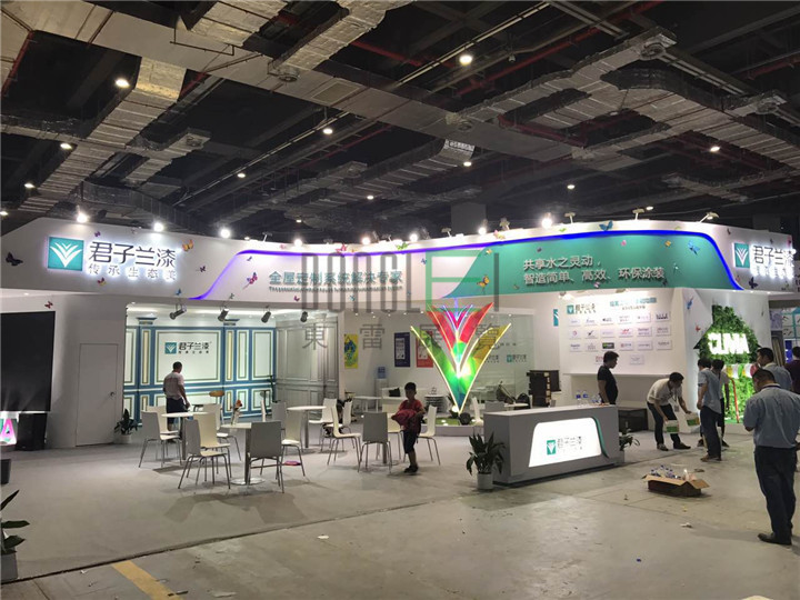 君子兰上海展台设计搭建