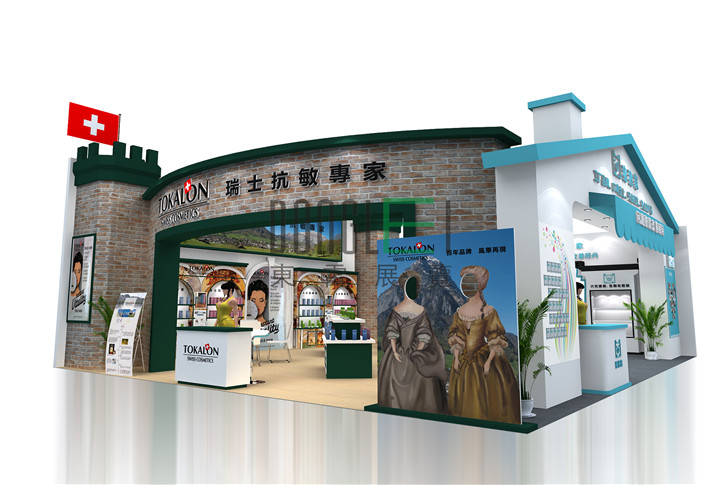 猪猪家展台设计搭建简介