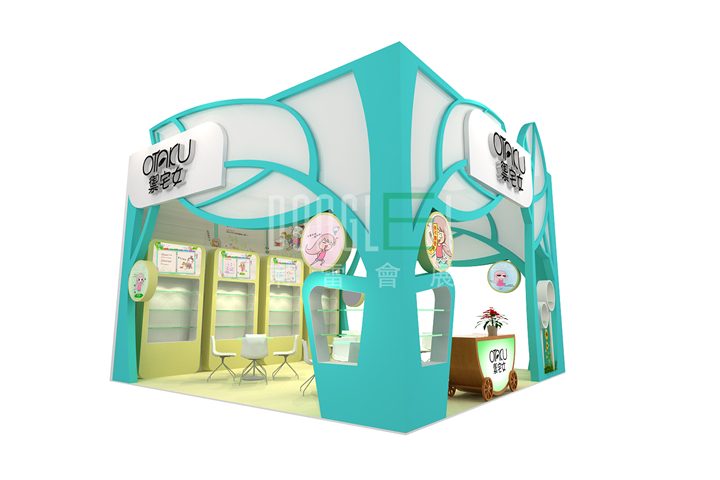 御宅女展台设计搭建