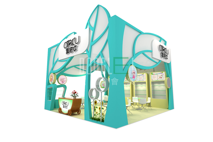 御宅女展台设计搭建