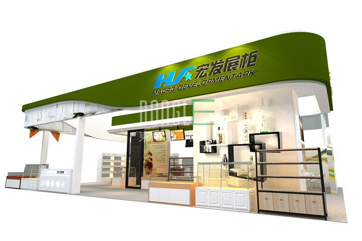 梁师傅烘焙展台设计搭建