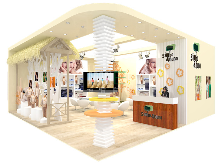 宁澳服饰展台设计搭建