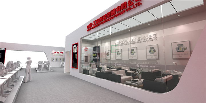 汇宝缝纫机展台设计搭建