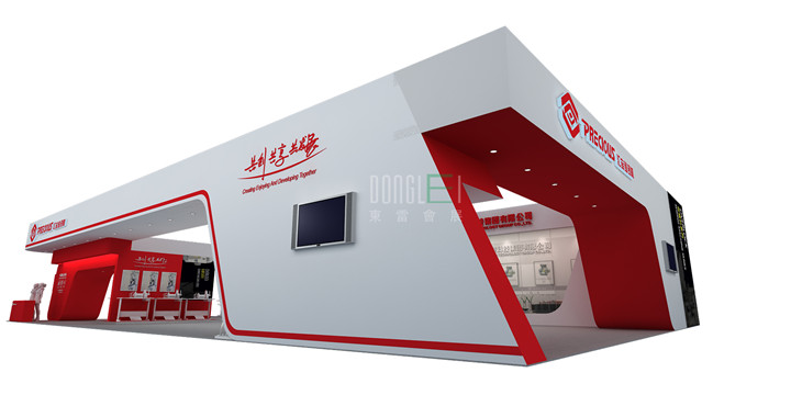 汇宝缝纫机展台设计搭建