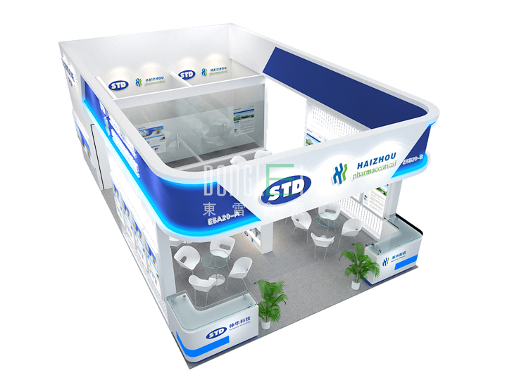 神华科技展台设计搭建