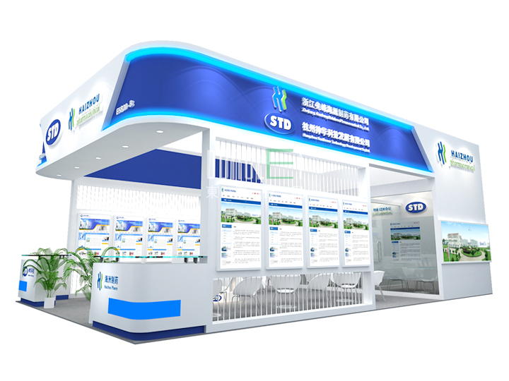 神华科技展台设计搭建