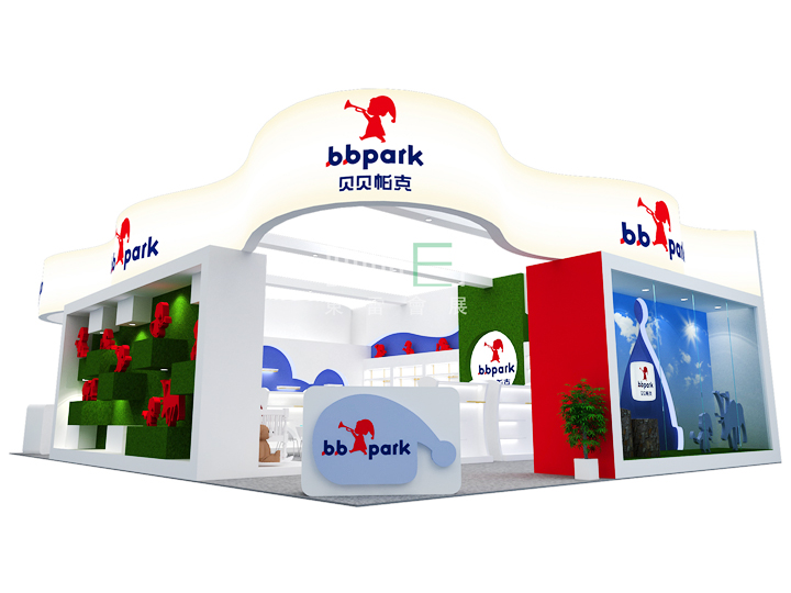 贝贝帕克展台设计搭建