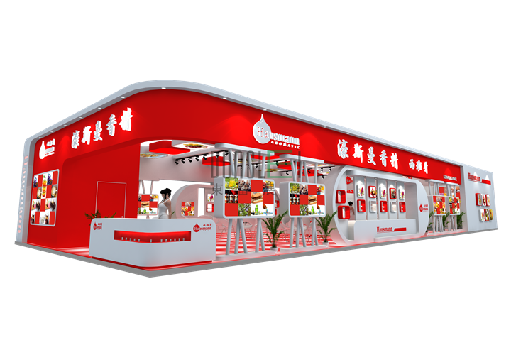 濠斯曼香精展台设计搭建