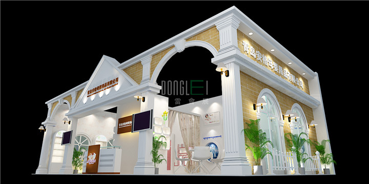 安格母婴展台设计搭建