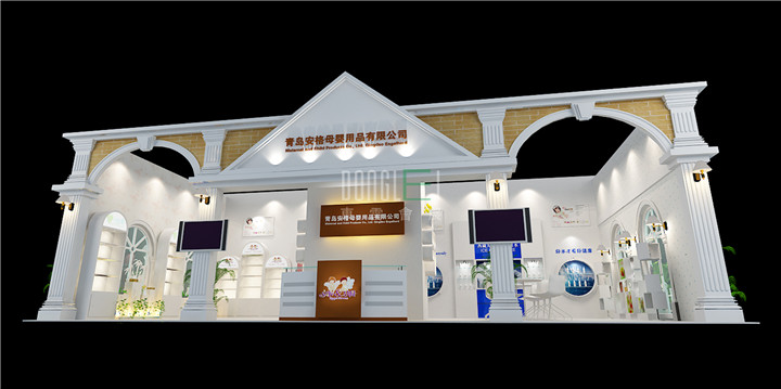 安格母婴展台设计搭建