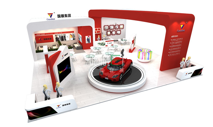国顺集团展台设计搭建