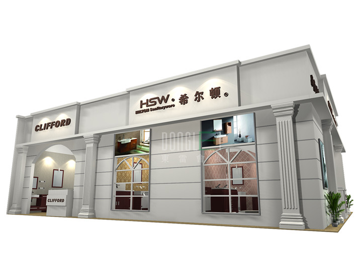 希尔顿展台设计搭建