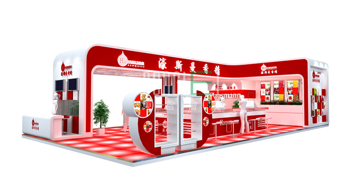濠斯曼香精展台设计搭建