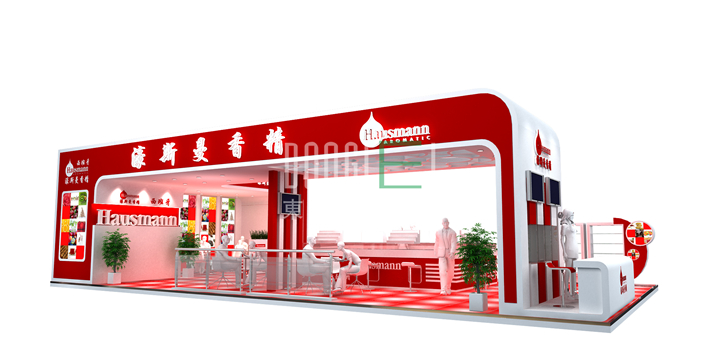 濠斯曼香精展台设计搭建