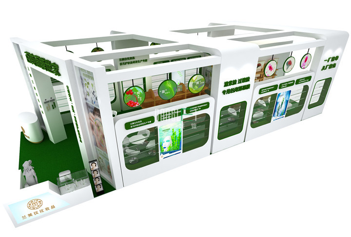 上海兰美仪展台设计搭建