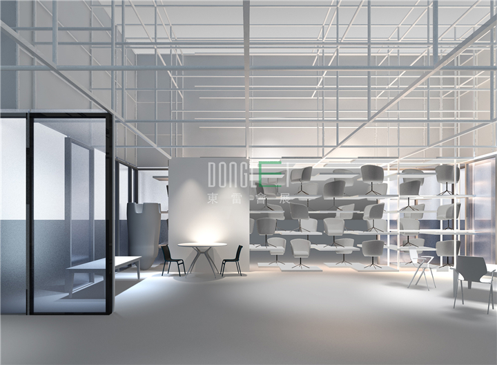 广东思尚家具展台设计搭建