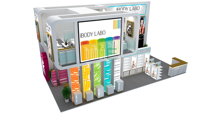 深圳明辉实业展台设计搭建