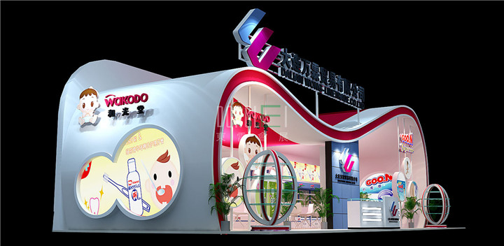 大连万霖贸易婴童展台设计搭建